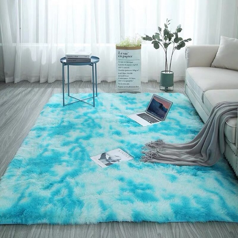 Large Rugs for Modern Living Room Long Hair Lounge Carpet In The Bedroom Furry Decoration Nordic Fluffy Floor Bedside Mats