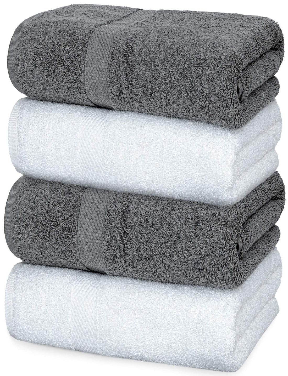 Luxury Classical Bath Towels Large -27x55 Inch Premium Soft Cotton ,Quick-Dry,Thick and Absorbent Hotel Bathroom Towel